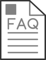 Faq Vector Icon