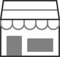 icono de vector de tienda