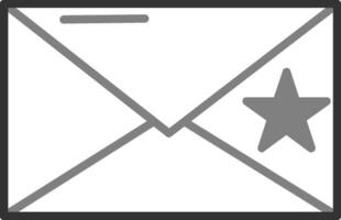 icono de vector de correo electrónico