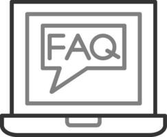 Faq Vector Icon