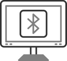 icono de vector de bluetooth