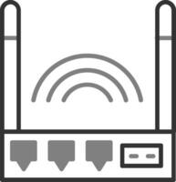 Router Vector Icon