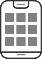 Dial Pad Vector Icon