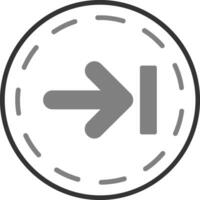 Right Arrow Vector Icon