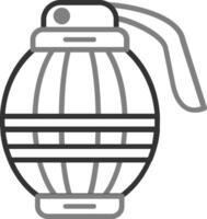 Hand Grenade Vector Icon