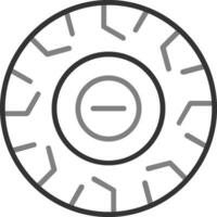 Coin Vector Icon