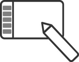 Graphic Tablet Vector Icon