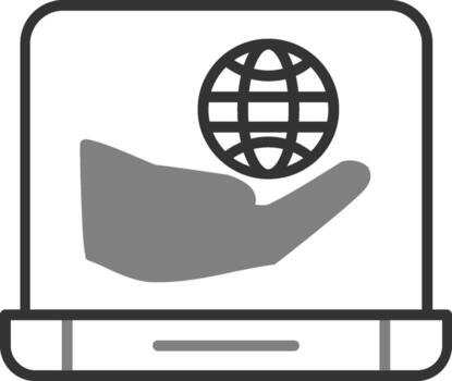 globe netwrok Vector Icon