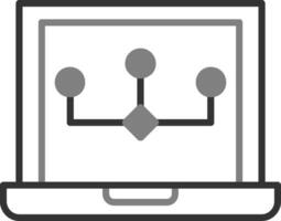 Data Modeling Vector Icon