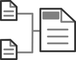 Data Model Vector Icon