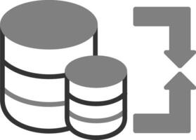 Data Migration Vector Icon