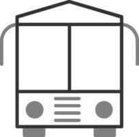 icono de vector de bus