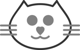 Cat face Vector Icon