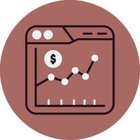 Stock Market Vector Icon