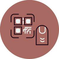 Touch Id Vector Icon
