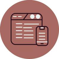 Responsive Vector Icon