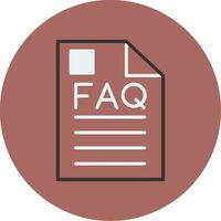 Faq Vector Icon