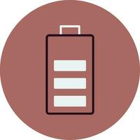 Battery Charged Vector Icon