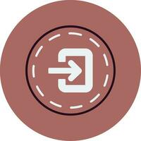 Log In Vector Icon
