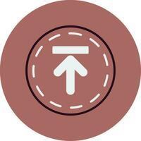 Up Arrow Upload Vector Icon