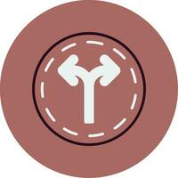 Two Way Vector Icon