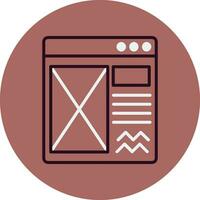 Layout Vector Icon