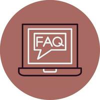 Faq Vector Icon