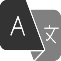 idioma conmutador vector icono