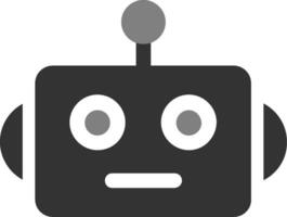 icono de vector de robot