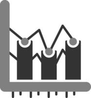 Bar chart Vector Icon