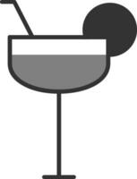 icono de vector de coctel