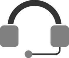 icono de vector de auriculares