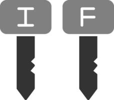 Foreign Key Vector Icon