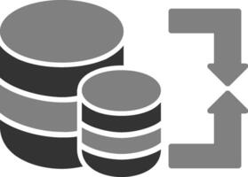 Data Migration Vector Icon