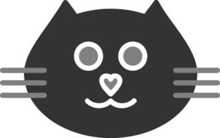 Cat face Vector Icon