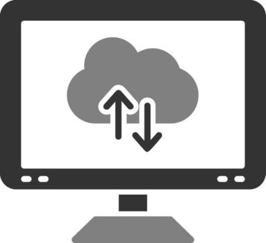 Cloud Computing Vector Icon