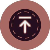 Up Arrow Upload Vector Icon