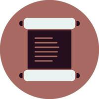 Parchment Vector Icon