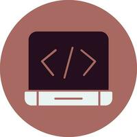 Web coding Vector Icon