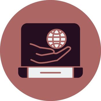 globe netwrok Vector Icon