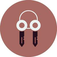 Surrogate Key Vector Icon