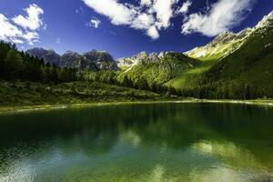 panoramaver lago desde Austria foto