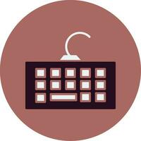 Computer Keyboard Vector Icon