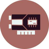 Graphics Card Vector Icon