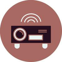 Video Projector Vector Icon