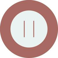 Pause Button Vector Icon