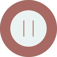 Pause Button Vector Icon