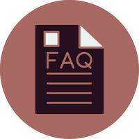 Faq Vector Icon