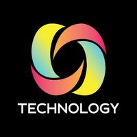 technology logo design vector template for corporate identity, technology, biotechnology, internet, system, Artificial Intelligence and computer.