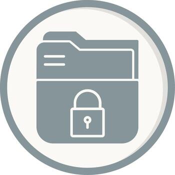Data Encryption Vector Icon